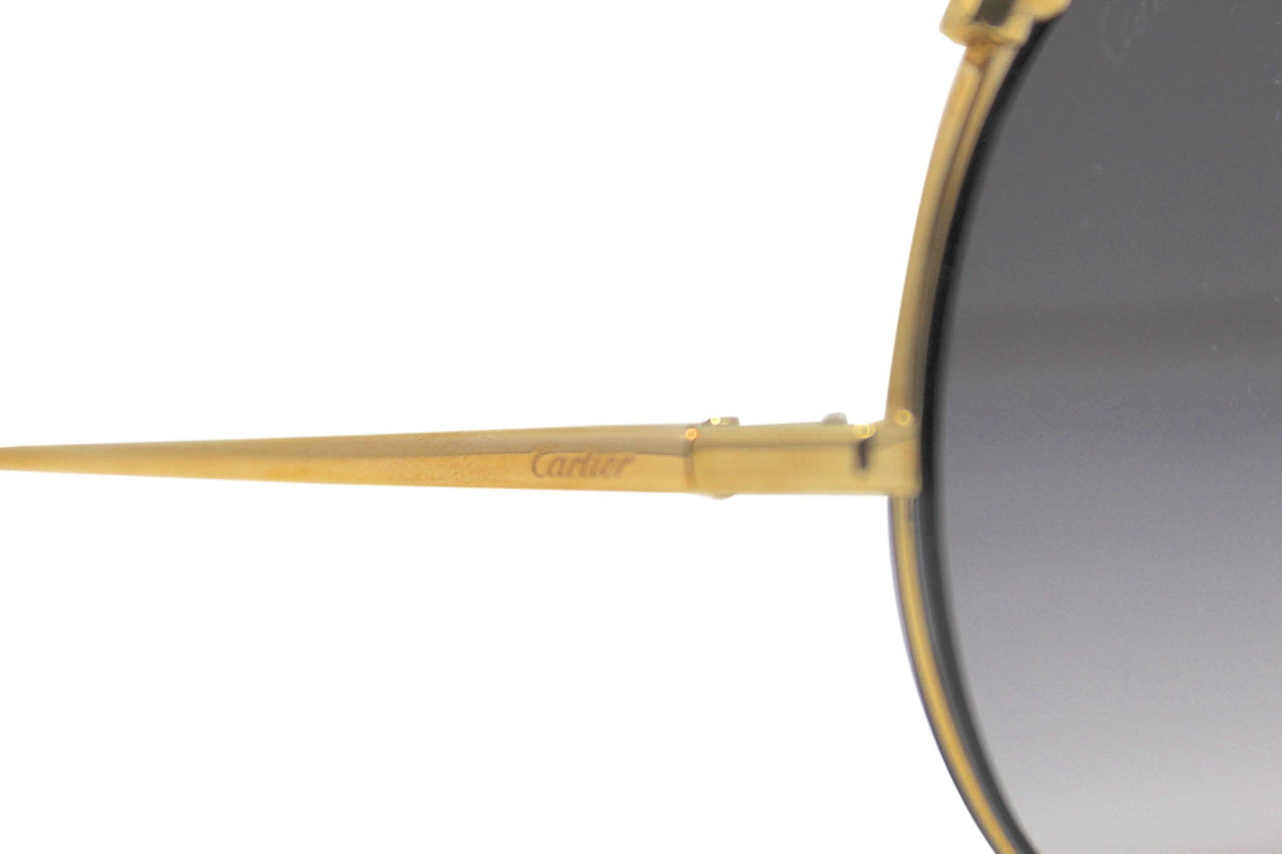 Cartier Panthera Round Sunglasses with Case